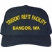 Trident Refit Facility at Bangor Text Only Custom Embroidered Cap