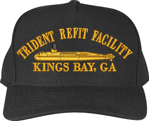 Trident Refit Facility at Kings Bay Custom Embroidered Cap