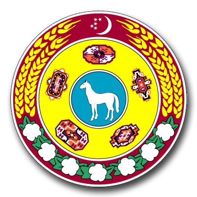 Turkmenistan Coats Of Arms Decal