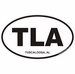 Tuscaloosa Alabama Oval Decal