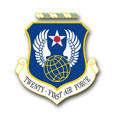 Twenty First Air Force Vinyl Transfer Decal