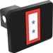 Two Blue Stars Flag Trailer Hitch Cover