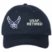 U.S.A.F. Retired Unstructured Dad Cap