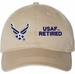 U.S.A.F. Retired Unstructured Dad Cap