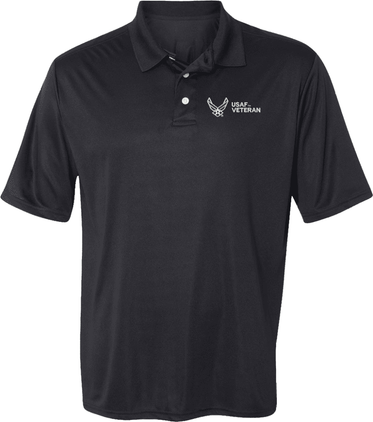 U.S.A.F. Veteran Moisture Wicking Polo