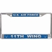 U.S. Air Force 11th Wing License Plate Frame