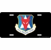 U.S. Air Force 177th Fighter Wing License Plate