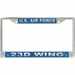 U.S. Air Force 23d Wing License Plate Frame