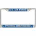 U.S. Air Force 27th Special Operations Wing License Plate Frame