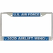 U.S. Air Force 302d Airlift Wing License Plate Frame
