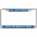 U.S. Air Force 349th Air Mobility Wing License Plate Frame