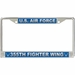 U.S. Air Force 355th Fighter Wing License Plate Frame
