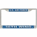 U.S. Air Force 36th Wing License Plate Frame