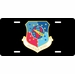 U.S. Air Force 410th Bomb Wing License Plate