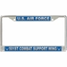 U.S. Air Force 501st Combat Support Wing License Plate Frame