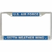 U.S. Air Force 557th Weather Wing License Plate Frame