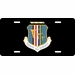U.S. Air Force 60th Air Mobility Wing License Plate