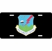 U.S. Air Force 63rd Airlift Wing License Plate