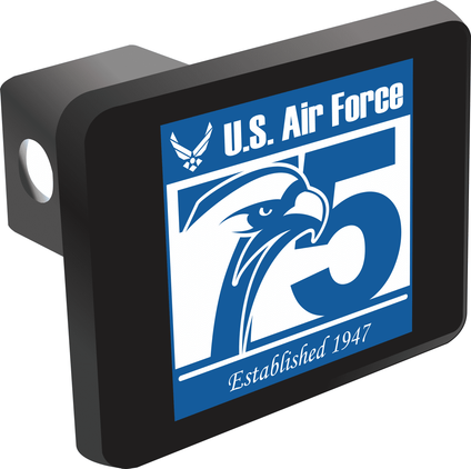 U.S. Air Force 75th Anniversary Logo (Blue) Hitch Cover