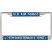 U.S. Air Force 76th Maintenance Wing License Plate Frame