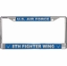 U.S. Air Force 8th Fighter Wing License Plate Frame