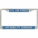 U.S. Air Force Air Mobility Command License Plate Frame