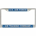 U.S. Air Force Air Training Command License Plate Frame