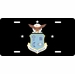 U.S. Air Force Chaplain Service With Stars License Plate
