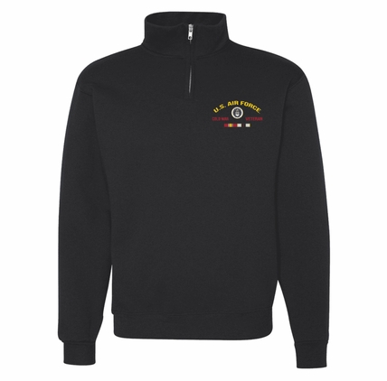 U.S. Air Force Cold War Veteran Printed Quarter-Zip