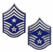U.S. Air Force Command Chief Master Sergeant Collar Device Pin