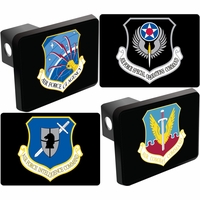 U.S. Air Force Commands Trailer Hitch Covers Thumbnail Illustration