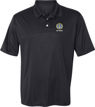 U.S. Air Force Retired Moisture Wicking Polo
