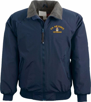 U.S. Air Force Emblem Veteran X-Large Navy 3-Season Jacket