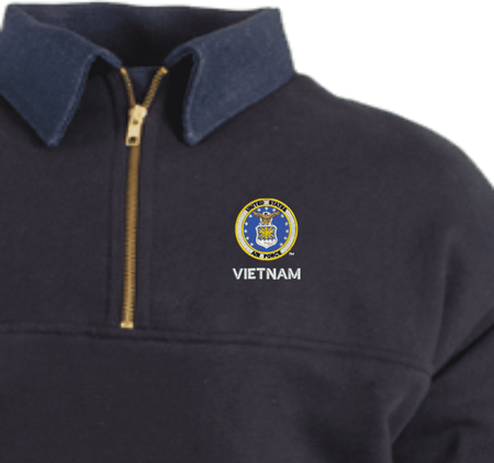 U.S. Air Force Vietnam Quarter-Zip Work Shirt