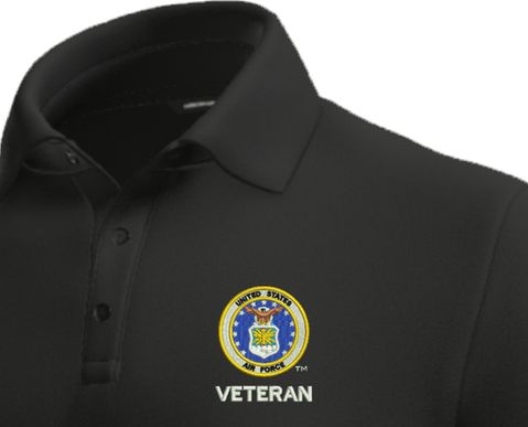 U.S. Air Force Vietnam Moisture Wicking Polo
