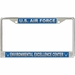 U.S. Air Force Environmental Excellence Center License Plate Frame