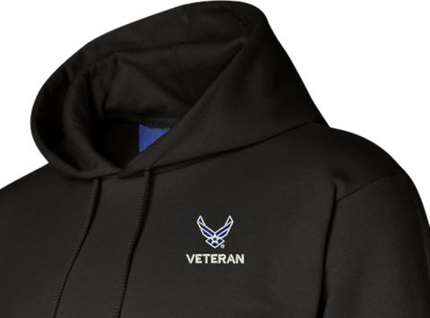 U.S. Air Force Hap Wing Symbol Veteran Hoodie