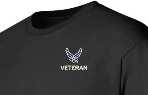 U.S. Air Force Hap Wing Symbol Veteran Long Sleeve T-Shirt