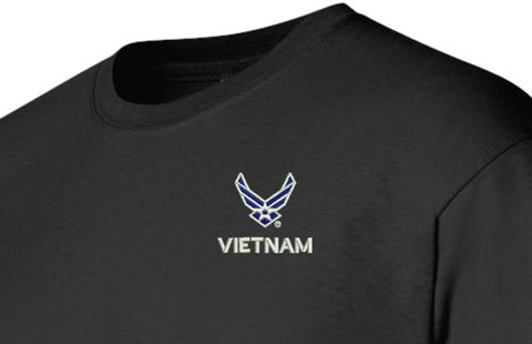 U.S. Air Force Hap Wing Symbol Vietnam T-Shirt