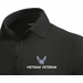 U.S. Air Force Hap Arnold Wings Vietnam Veteran Moisture Wicking Polo