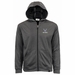 U.S. Air Force Hap Wing Symbol Retired Men's 100% Polyester Heather Grey USA Full-Zip Hoodie