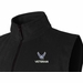 U.S. Air Force Hap Wing Symbol Veteran Full-Zip Fleece Vest