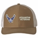 U.S. Air Force Hap Wings Afghanistan Veteran Mesh Back Cap