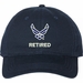 U.S. Air Force HAP Wings Retired Unstructured Dad Cap