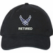 U.S. Air Force HAP Wings Retired Unstructured Dad Cap