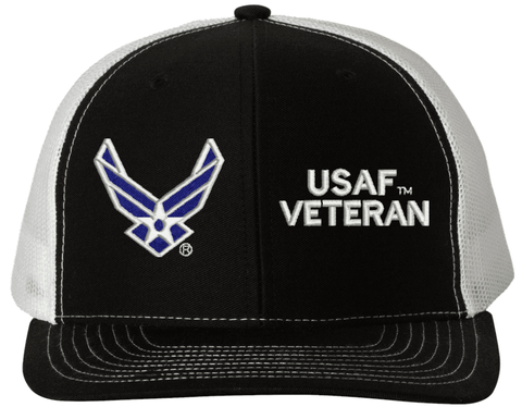 U.S. Air Force Hap Wings Veteran Mesh Back Cap