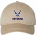 U.S. Air Force HAP Wings Veteran Unstructured Dad Cap