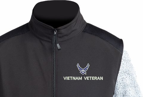 U.S. Air Force HAP Wings Vietnam Veteran Thermal Windstop Vest