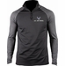 U.S. Air Force HAP Wings with Text ProWikMax 2-Tone 1/4 Zip Long Sleeve Shirt