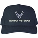 U.S. Air Force Hap Wings Woman Veteran Cap